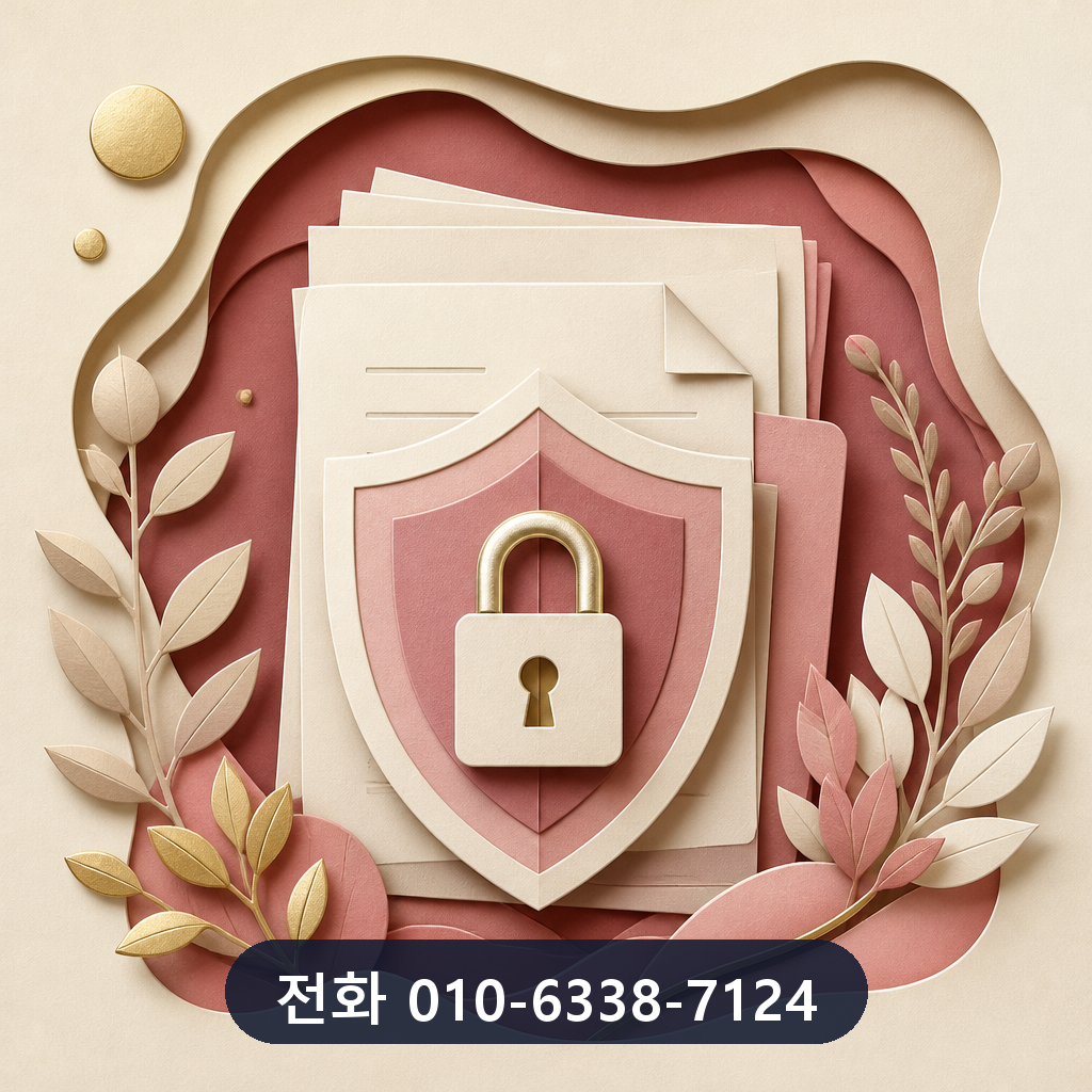 카드 포인트 현금화 개인정보 보호 이미지